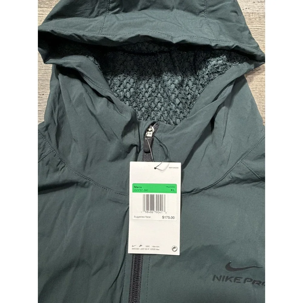 Nike Pro Octa Therma-FIT ADV Jacket Seaweed/Black Men's XL HV3797-390 NWT $175